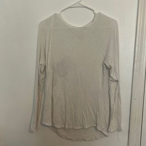 Time and Tru White Long Sleeve Medium